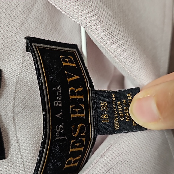 EUC Jos A Bank Reserve Collection Tailored Fit Dress Shirt - Picture 4 of 5